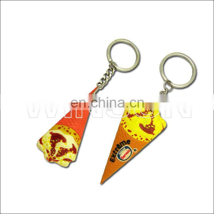 promotion soft pvc keyring/pvc key chain