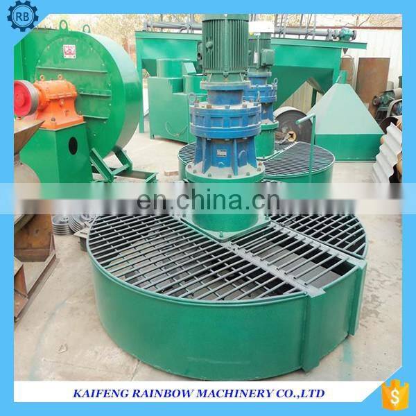 High output organic fertilizer disc mixer