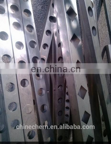 Stainless Steel/Carbon Steel Pipe Punching Machine for Scalfolding