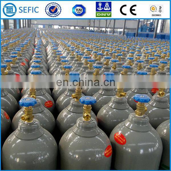 EN ISO 9809-1/ISO9809-3 Standard Oxygen Cylinder High Pressure Air Tank with 99.999% Oxygen Gas