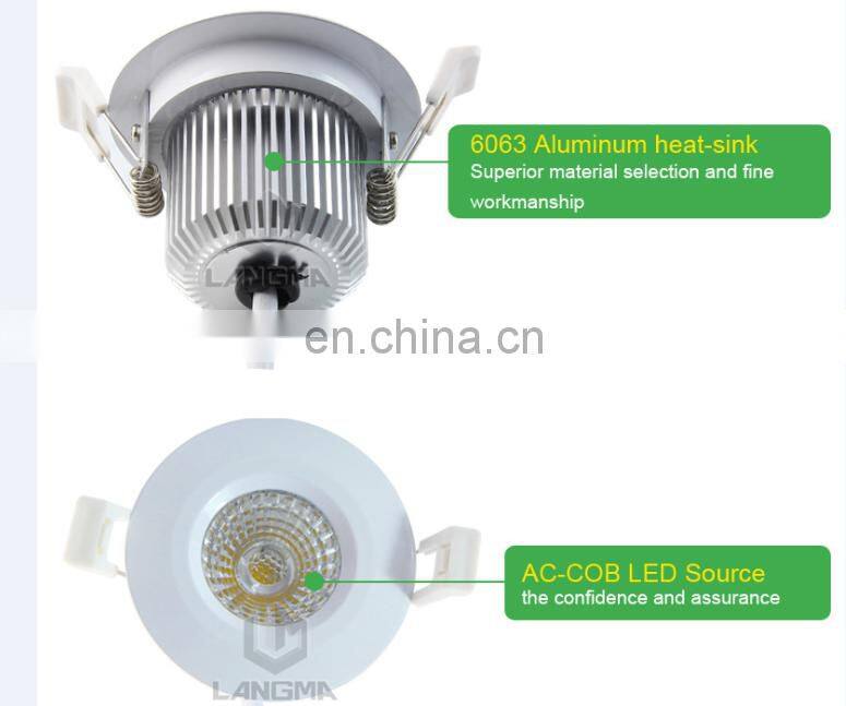 aluminium 10 degree beam angle ce rohs gu10 led spotlight