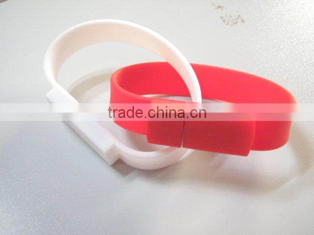 Top selling silicone usb flash memory stick 128gb customized silicone band usb flash drive