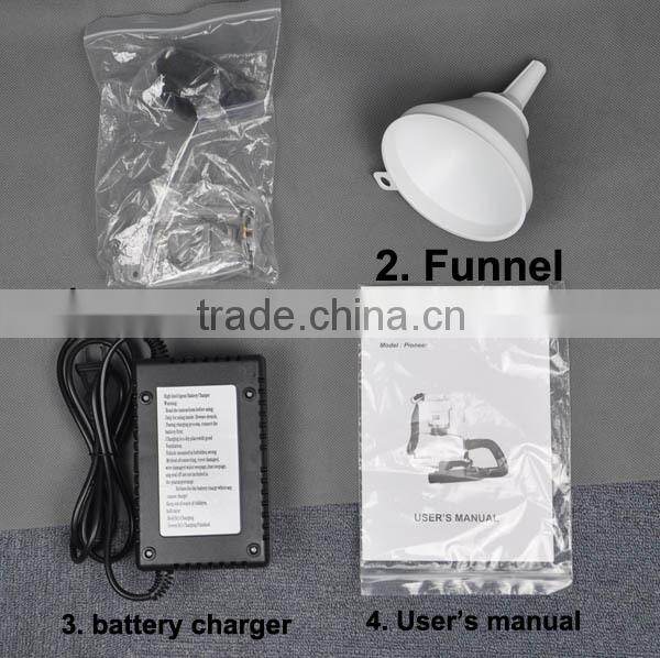 (74637) Innovative and new concept cordless ultra low volume electric knapsack mist duster sprayer