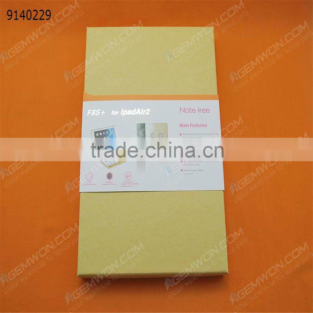 bluetooth keyboard for iPad air2,golden