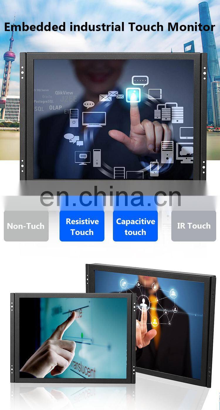 15 inch Desktop Open frame Monitor HD Gaming Computer China TV Price Cheap with 15inch Metal case