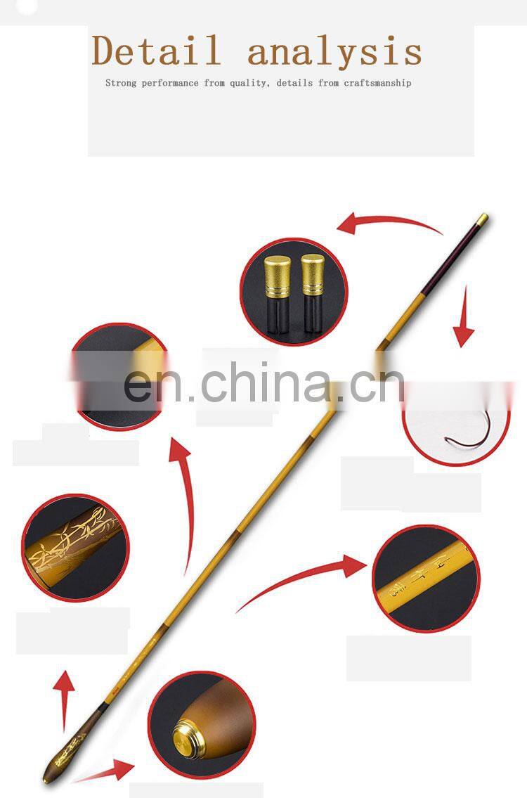 Best brand fishing rod Super Hard and light carbon fiber glass carp fresh water fishing tackle rods vara De pesca