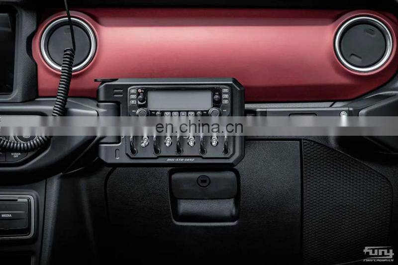 Furyengraver control panel kit with bracket for Jeep wrangler JL 2018+4x4 accessories