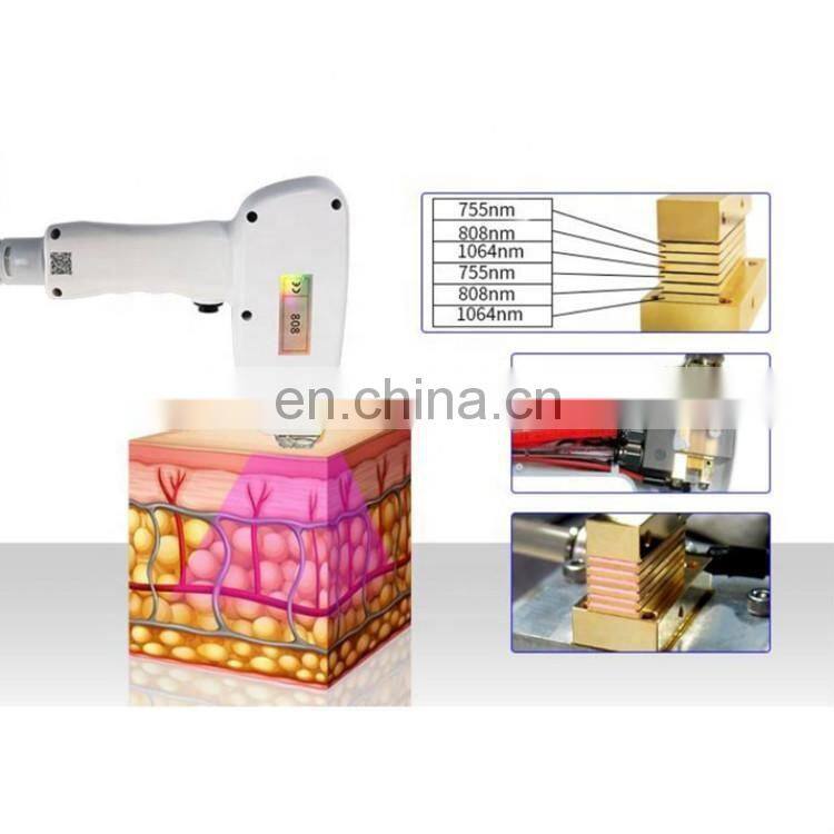 Promotion Selling Portable CE approved 755 808 1064nm Diode Laser Hair Removal Machine