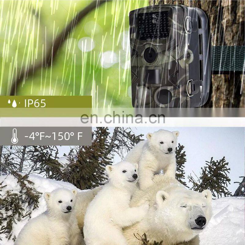 24MP 1080P thermal camera for hunting Motion Activated Camera Wildlife waterproof Hunting trail night vision Camera HC-808A