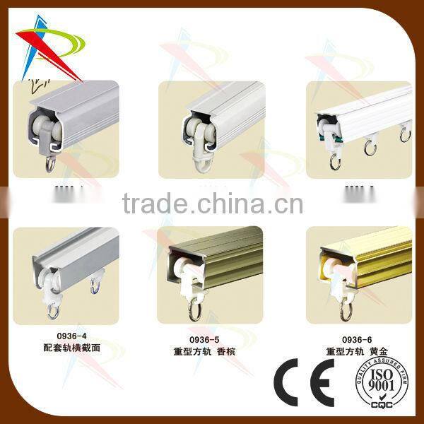 zinc alloy home decor painting curtain rail