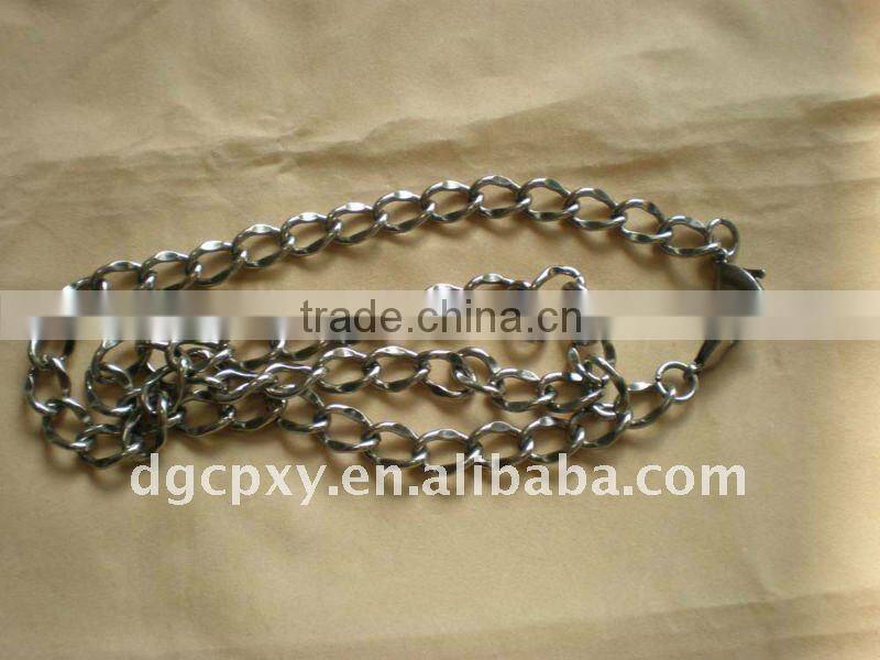 Detachable metal purse chains