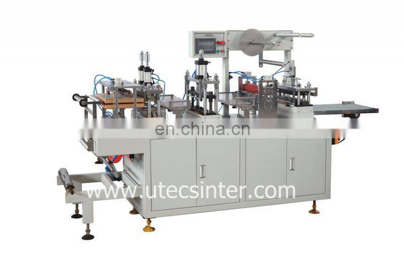PCL420 Auto PVC PETG BOPS Drink Cup Lid Thermo Forming Machine, food packaging Plastic tray plate making equipment