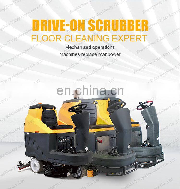 Floor Scrubber New Developed Ride-On Road Street Sweeper Machine