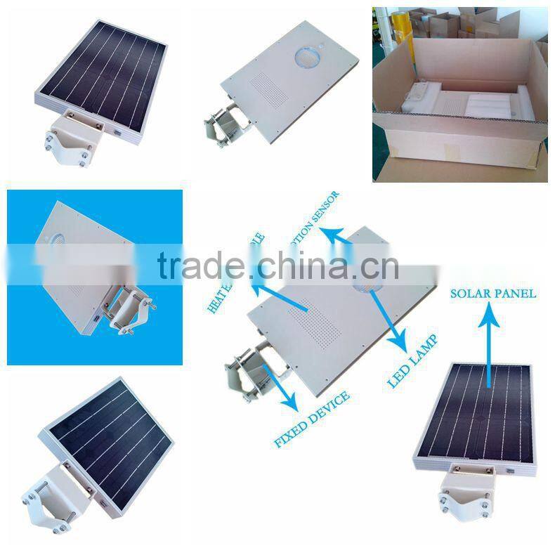 10-60W LED lamp all in one solar street/garden light