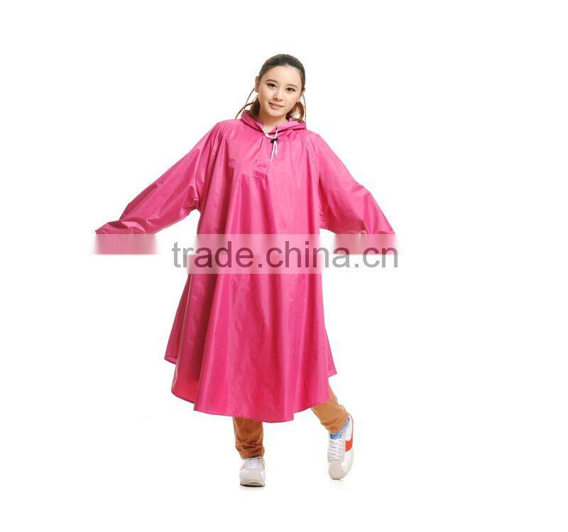 Long motorcycle rain poncho Raincoat with logo