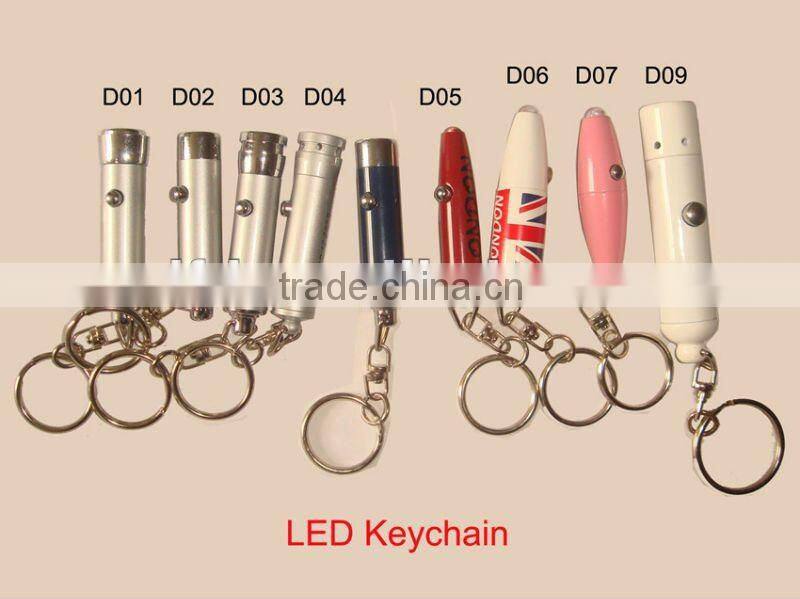 led logo projector torch keychain , logo projector key ring , promotional item led torch key light