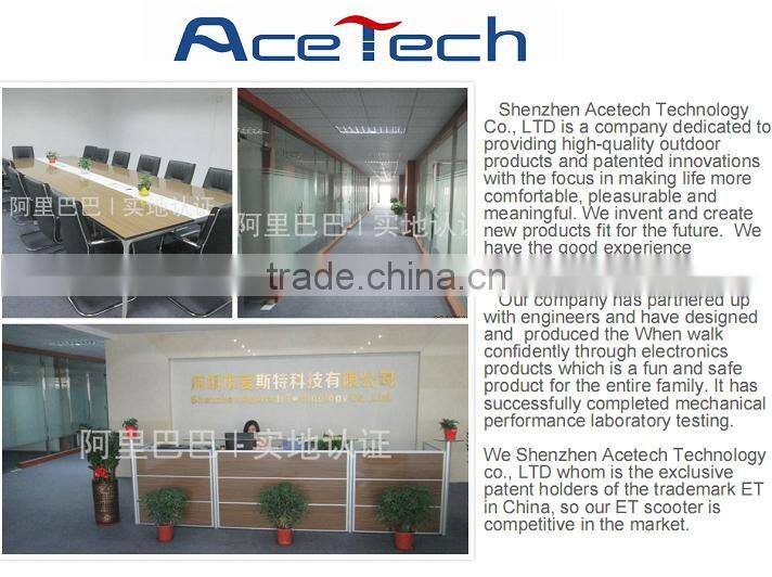 2016 Hot Sale New Product 2 Wheel Electric Scooter with 3-5h Charging Time and 35-40km Range For Charge fast