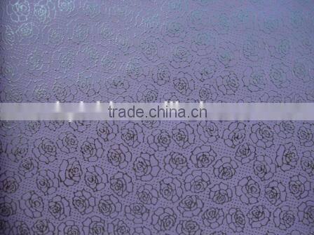 small flowers PU leather for bags, cases and shoes