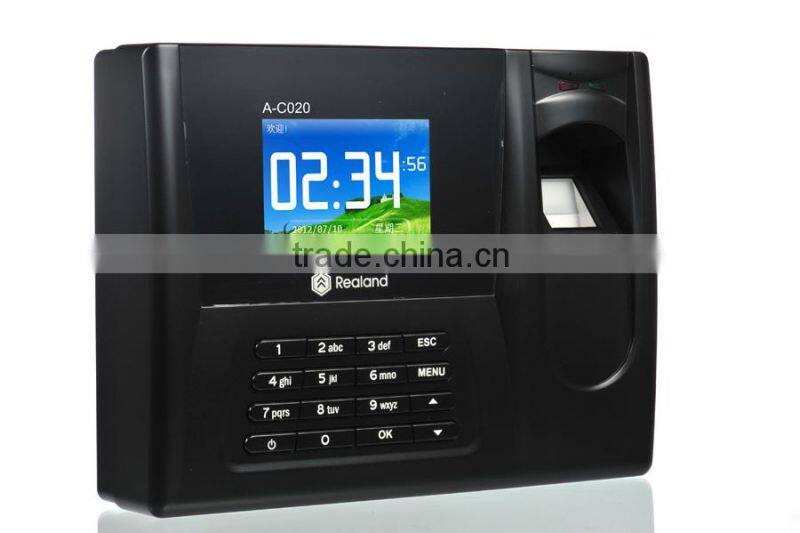 REALAND Low Cost Biometric Fingerprint Time Attendance A-C021 FREE SOFTWARE
