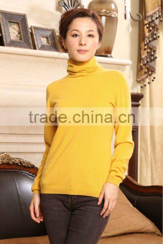 100% pure cashmere jumper /women sweater basic design