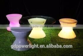New PE plastic Stool with LED light & remote control YXF-3042
