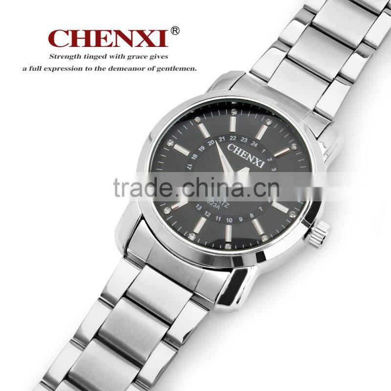 Stainless steel executive sport watch quartz watch with a nice price 023AMS
