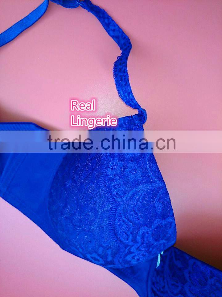 Leopard Jacquard Lace Underwear Set, Plus Size Women Underwear Set