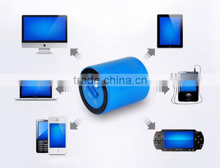 2013 new promo gifts SHENZHEN factory smallest speaker bluetooth with LED light