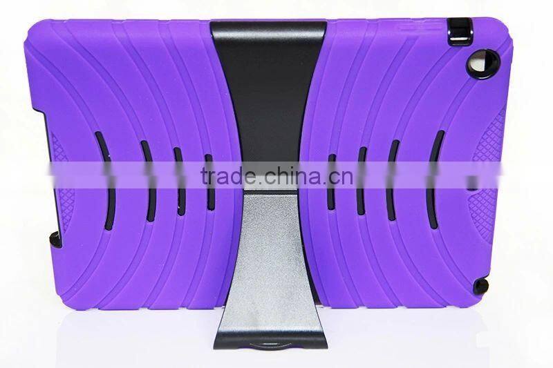 Tablet case For iPad Air 2 Electric wave line heavy duty shock proof case