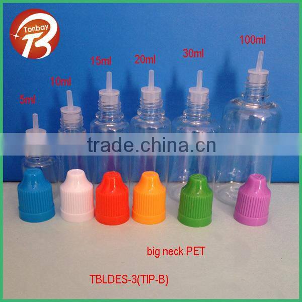 5ml pet empty e cig e juice e cigarette liquid dropper bottles TBLDES-3-5ml