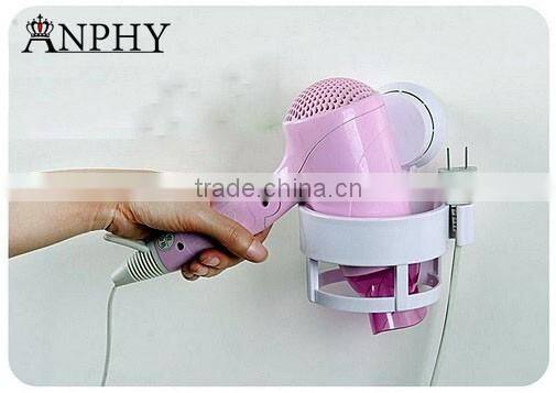 AN618 ANPHY Wall Mounted Plastic Hair Drier Shower Shelf