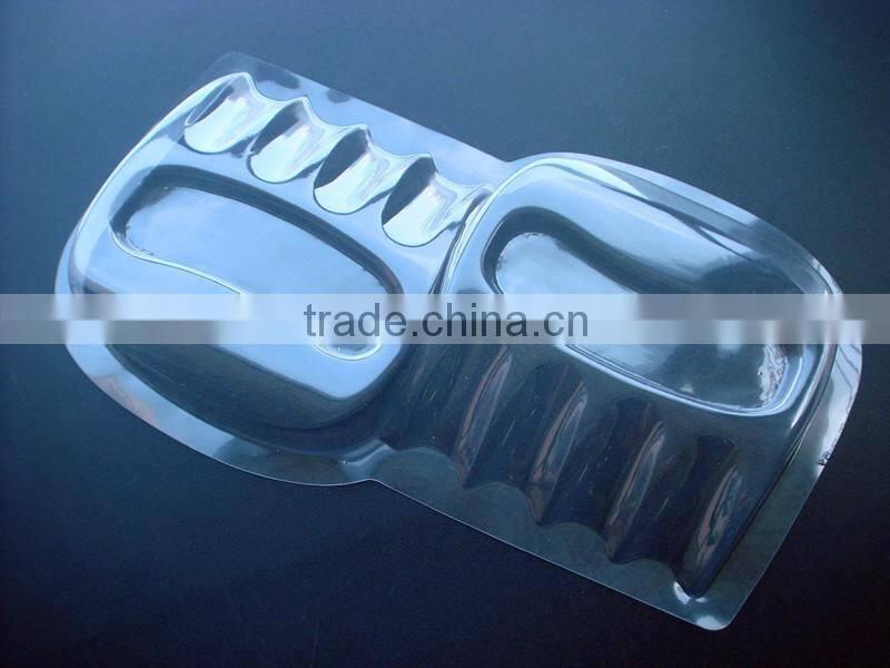 Professional customized plastic clear transparent clamshell blister packaging
