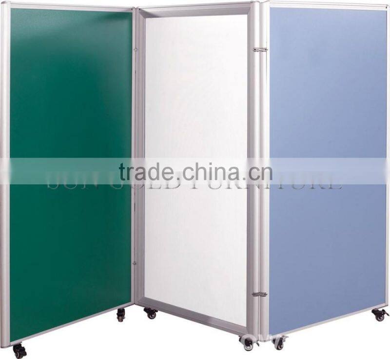 Modern Movable Divided Wall Melamine Sliding Folding Partition(SZ-WS583)