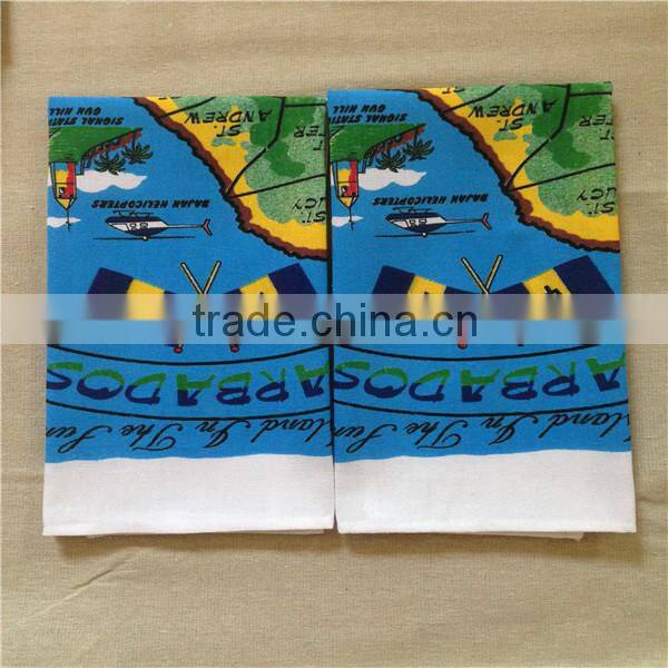 high quality printing tea towel/kitchen towel