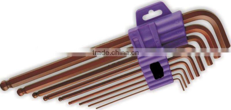 Taiwan Product Manufacturing S2 PCS Hex Wrench Set Allen Key Set
