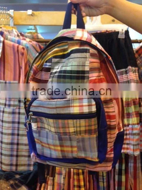 Thai Scott pattern backpack (PraKawMa)