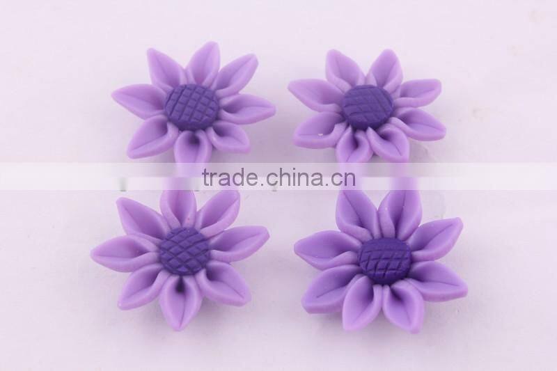 Look!! Discounted prices!! Halloween Mixed colors Soft ceramic porcelain flowers for DIY fashion jewelrys!! Cheapest!! !!