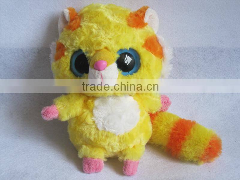 big eyed plush toys tiger