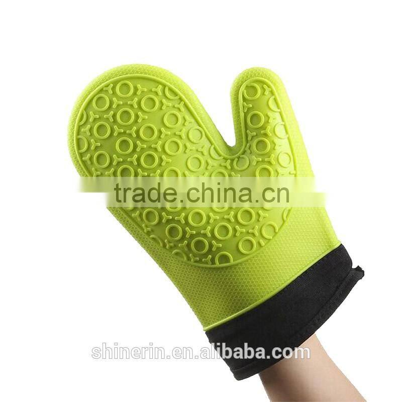 Shinerin samll order welcome silicone kitchen gloves saftey protect hands