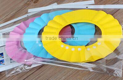 Hot Items Soft Adjustable Baby Kids Children Shampoo Bath Bathing Shower Cap Hat