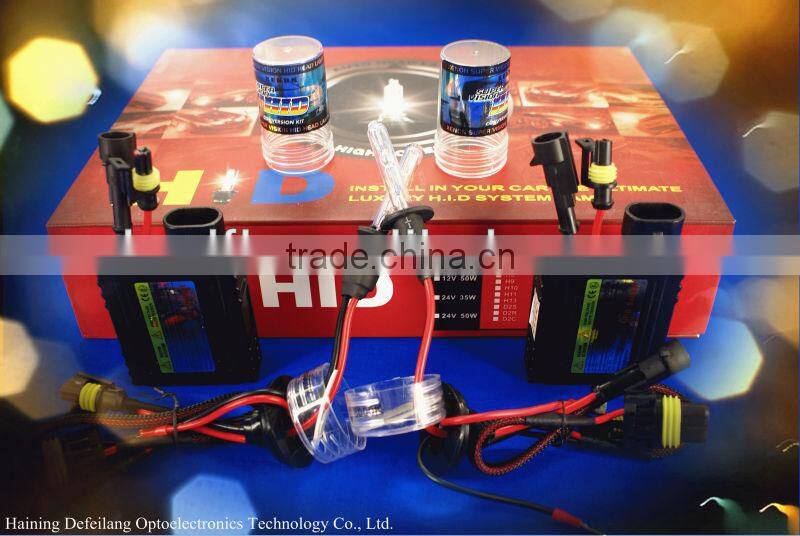2013 vip wholesale competitive price single beam H1 H3 H4 H7 H8 H9 H10 H11 HID wholesale 35W 55W 75W 3000k 4300k 6000k