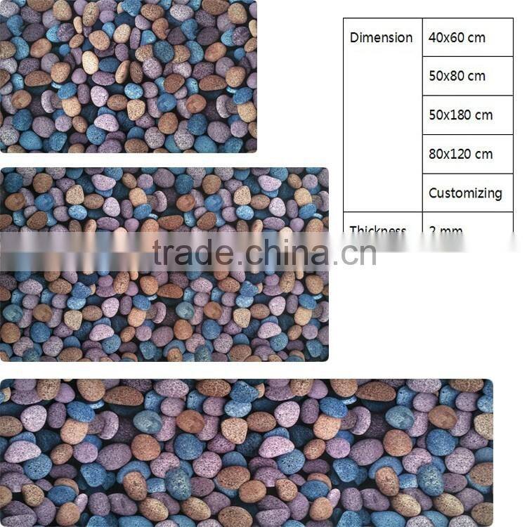 new products colorful stones bath mat safety