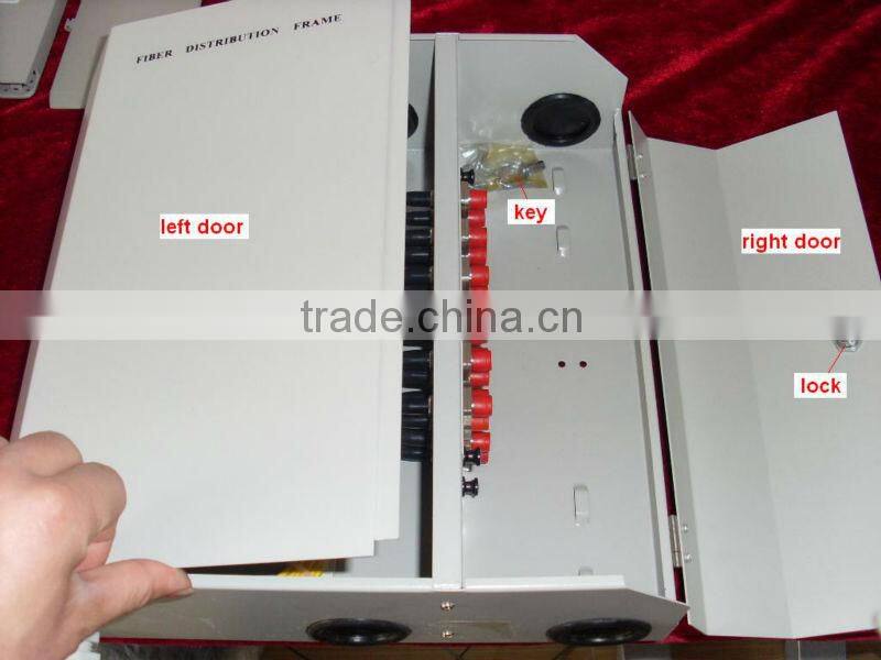 96 core ( indoor wall mount ) Fiber optic distribution frame With Top material; Quality