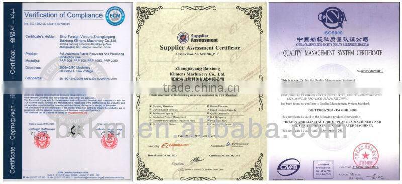 PP PE Film and Bags Washing Line