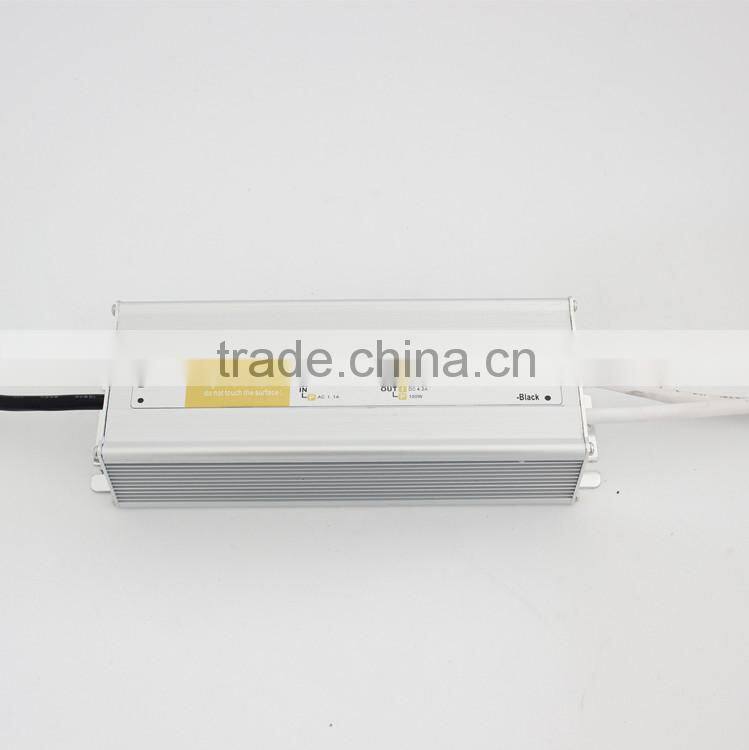 original Mingwei brand single output type 100 watt 220V 24v dc power supply with waterproof IP67 level ce rohs approval