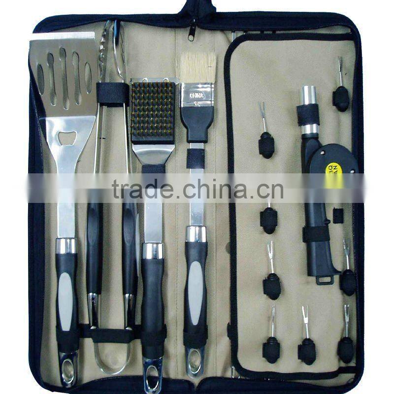 2CR13 Stainless steel BBQ tools set
