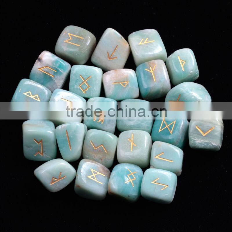 Rune Stones/Sankrit Chakra Stone Sets for Healing