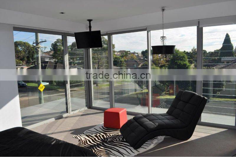 Aluminum frame glass louver/louvered windows