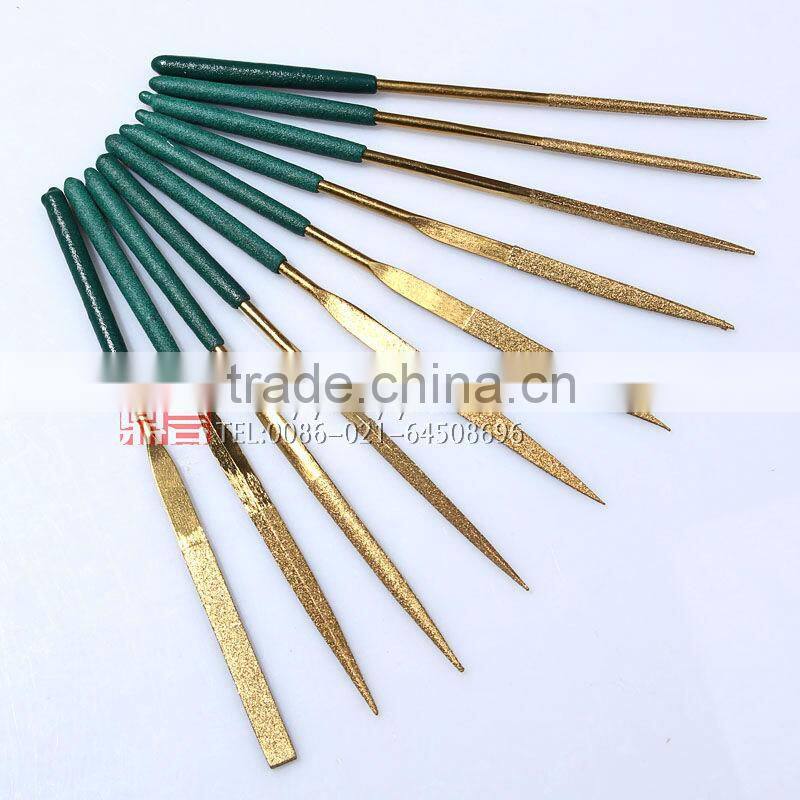 Quality needle file set diamond file set diamond needle file set