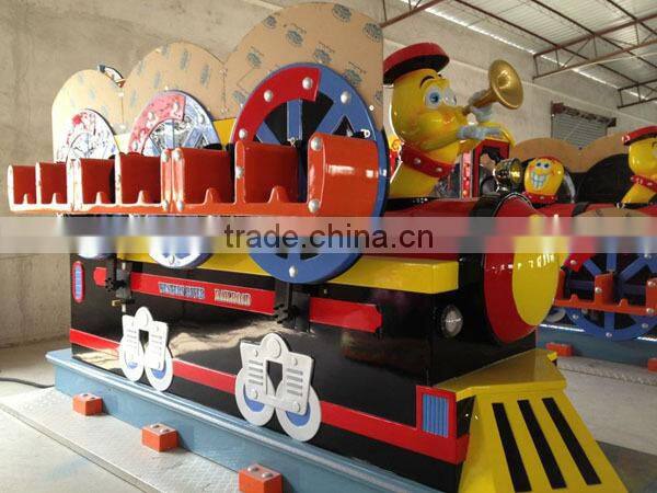happy rotating locomotive amusement park rides, small amusement rides for sale